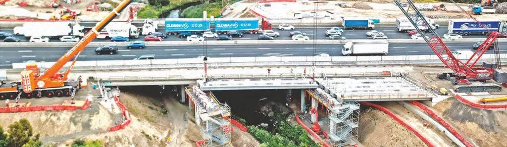 Major Road, Bridge & Tunnel Projects - Johnson & Young Cranes